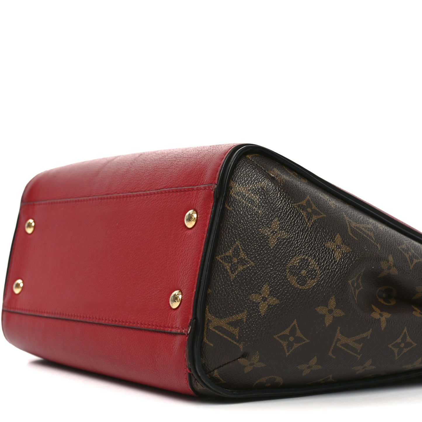 Calfskin Monogram Kimono Tote Cherry