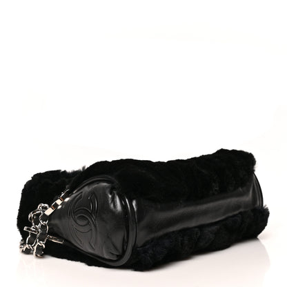 Chanel Fur Small Ultimate Soft Tote Black 3 of 9