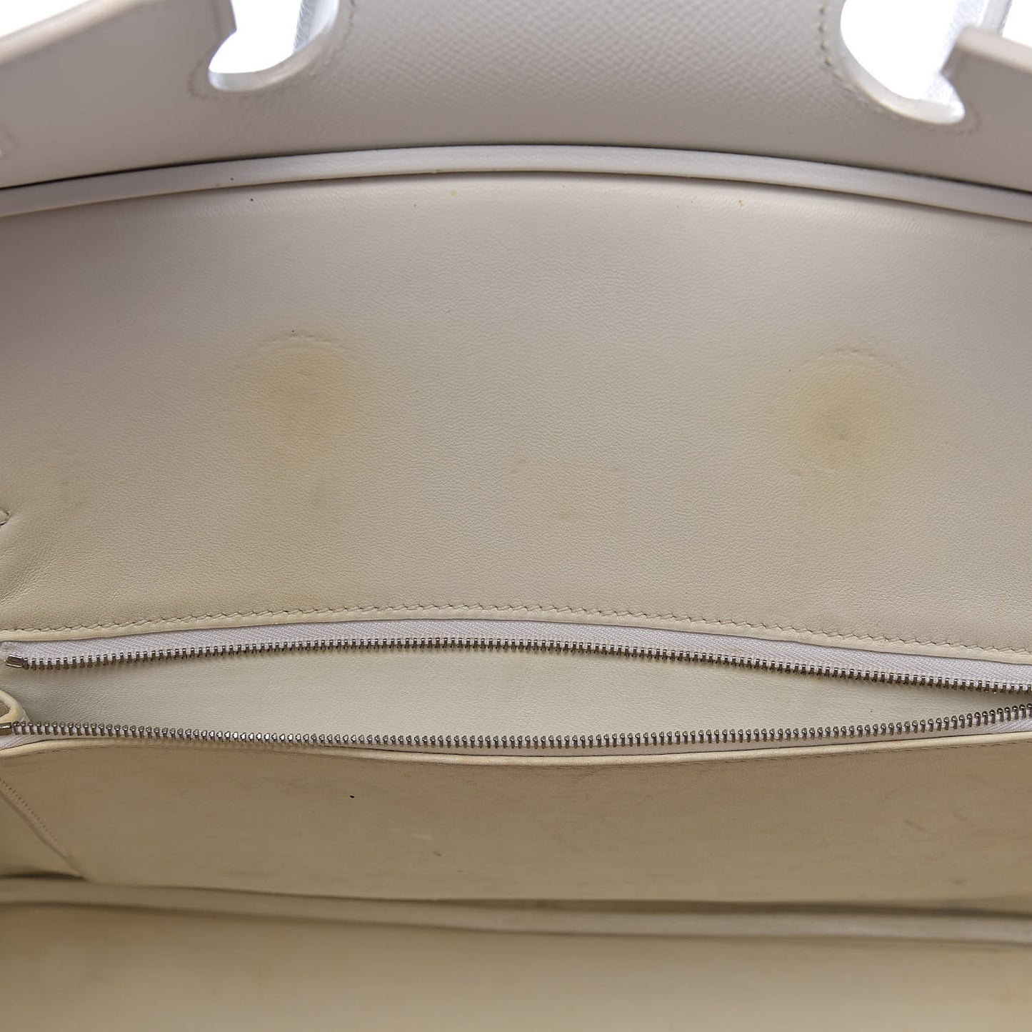 Epsom Birkin 35 White