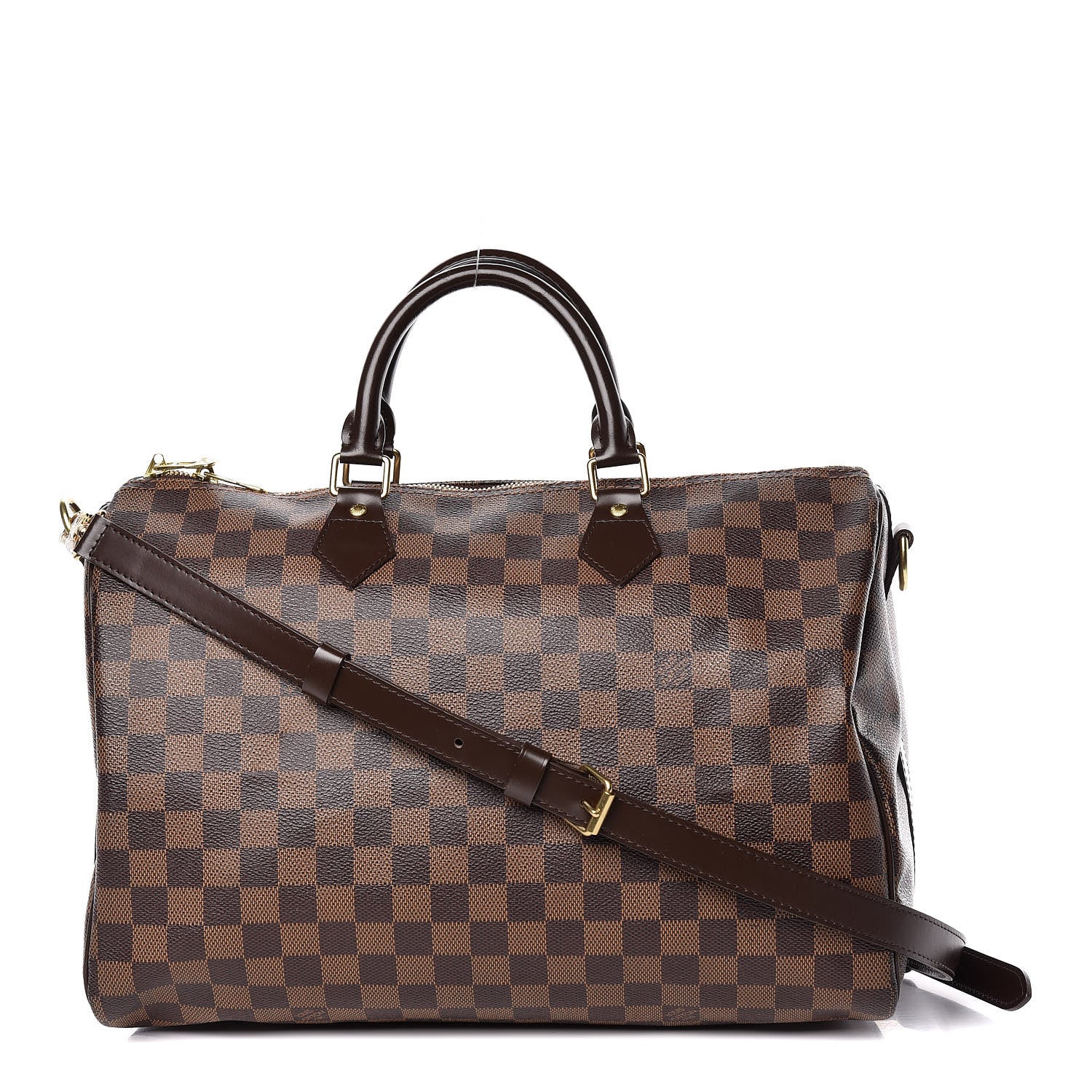 Louis Vuitton Damier Ebene Speedy Bandouliere 35 1 of 12