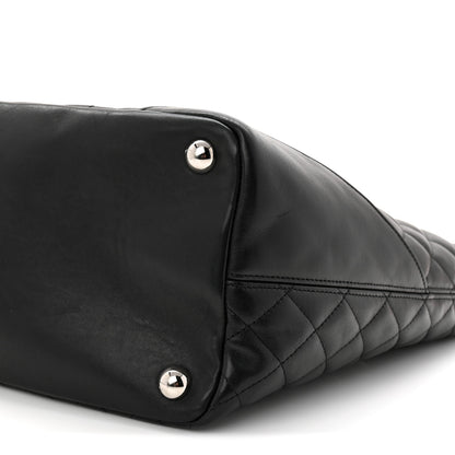 Chanel Calfskin Quilted Large Cambon Tote Black 10 of 10