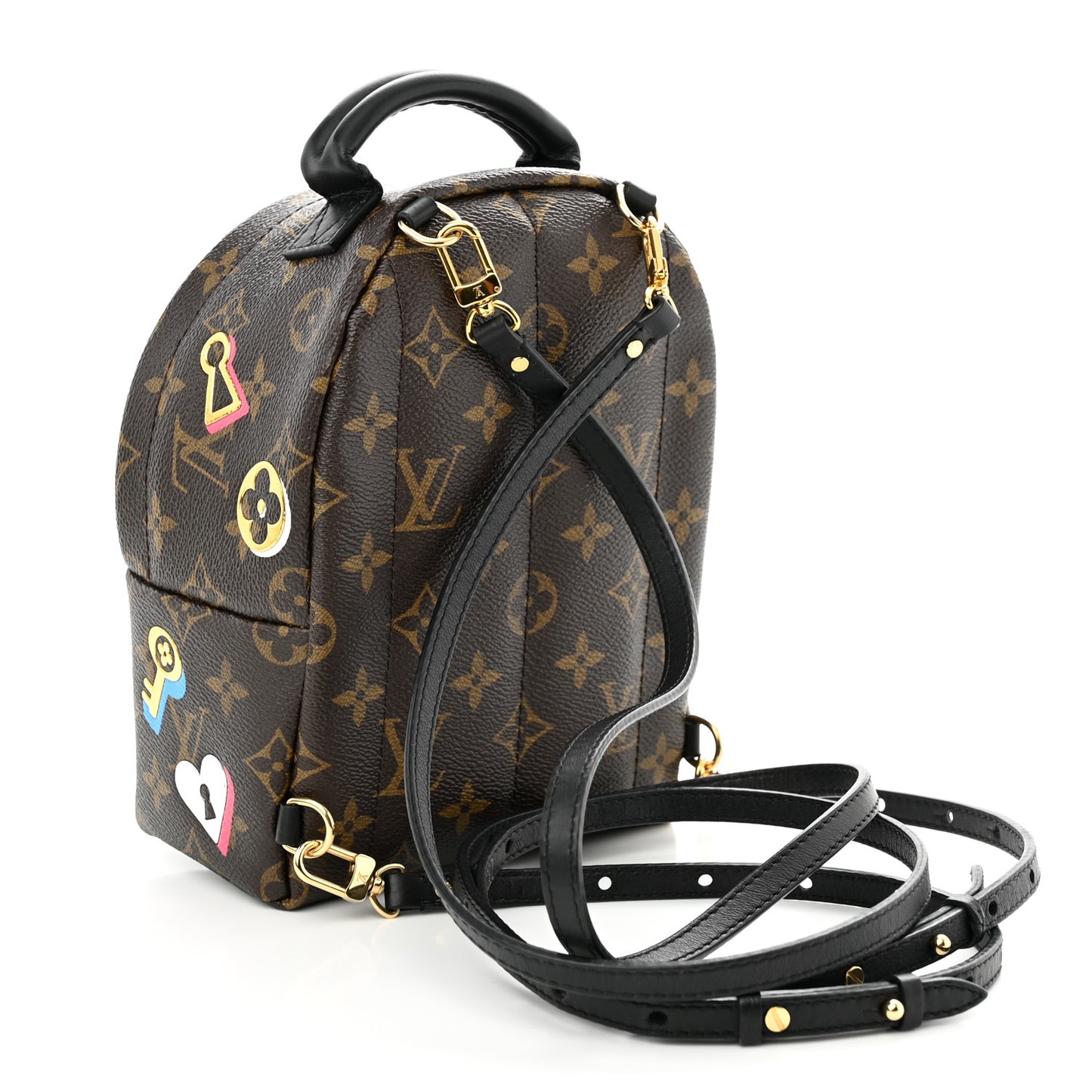 Monogram Love Lock Palm Springs Backpack Mini