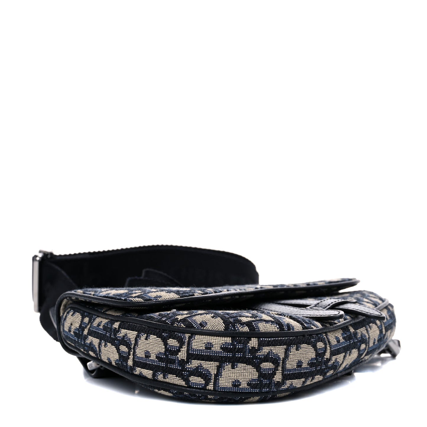 Oblique Mens Mini Saddle Bag Blue