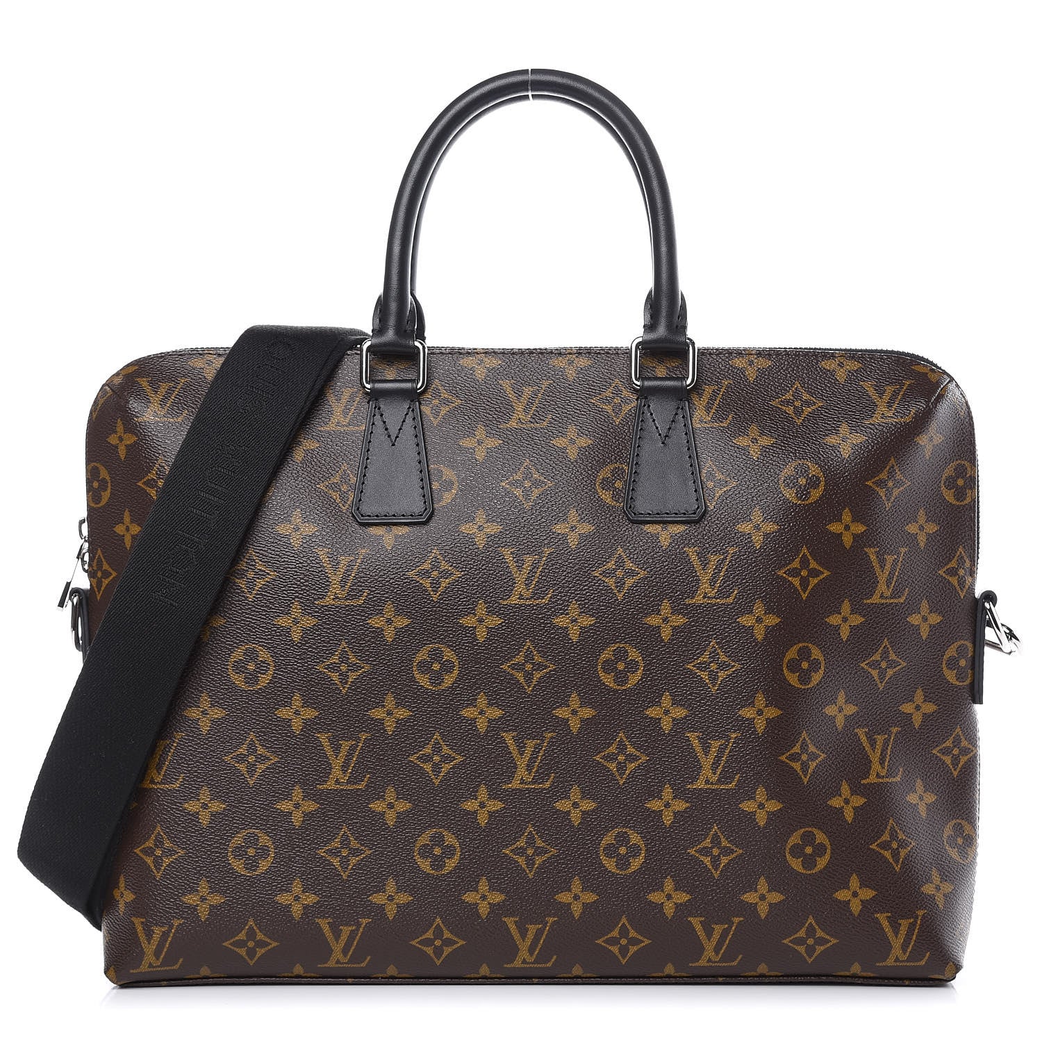 Louis Vuitton Monogram Macassar Porte-Documents Jour 1 of 11