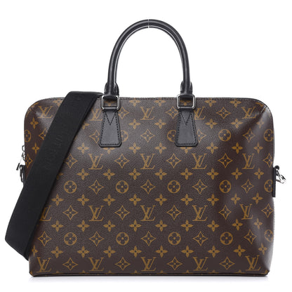 Louis Vuitton Monogram Macassar Porte-Documents Jour 1 of 11