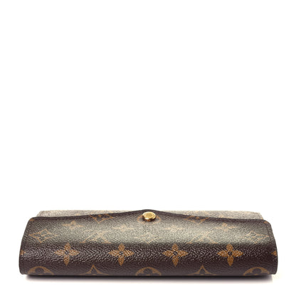 Louis Vuitton Monogram Sarah Wallet NM Rose Ballerine 10 of 10