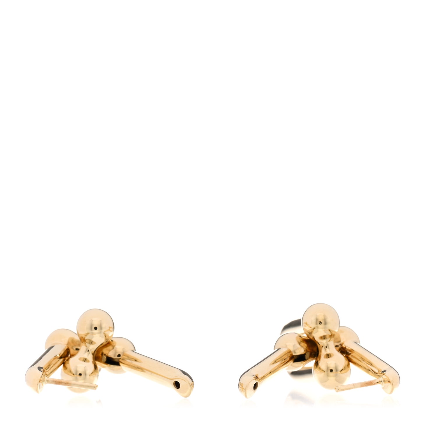 18K Yellow Gold Large HardWear Link Earrings