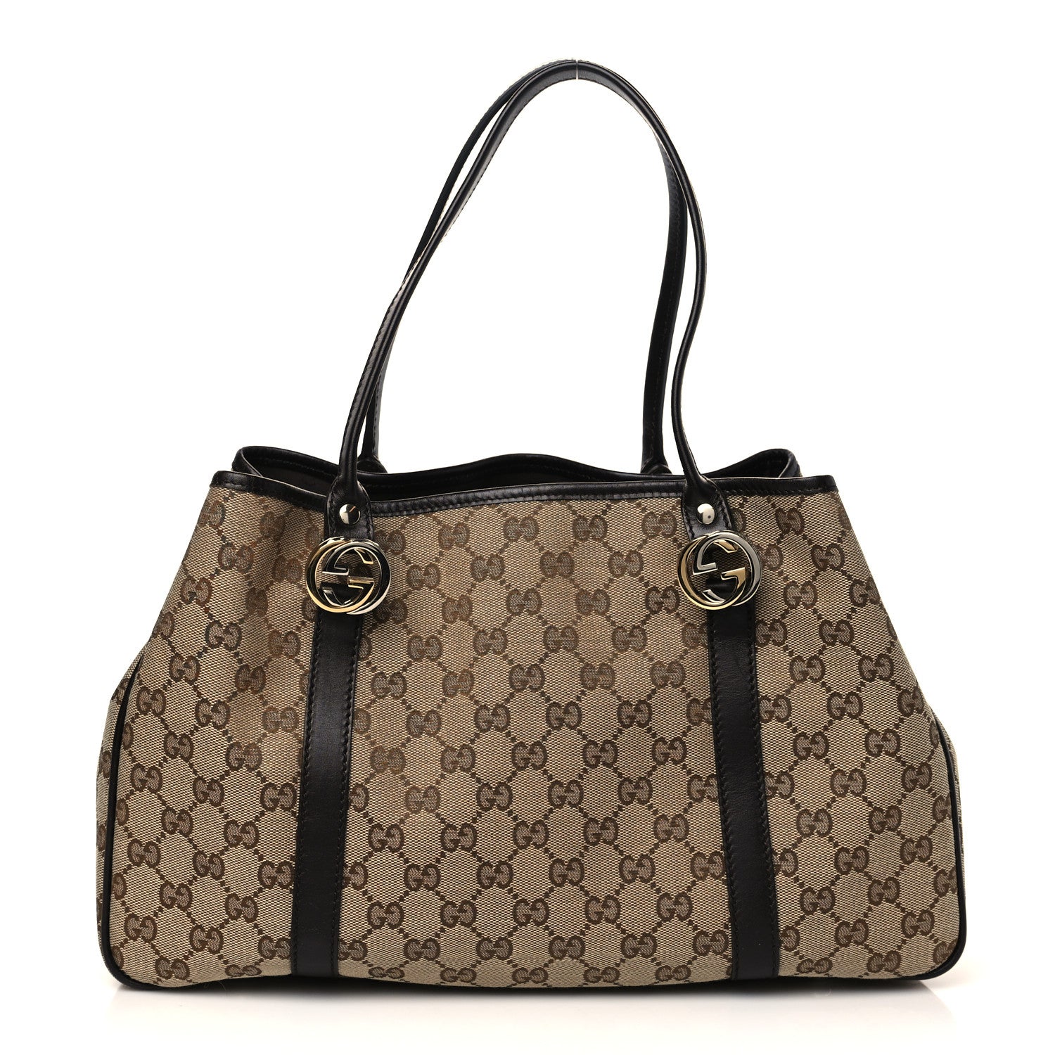 Gucci Monogram Medium Twins Tote Black 1 of 7