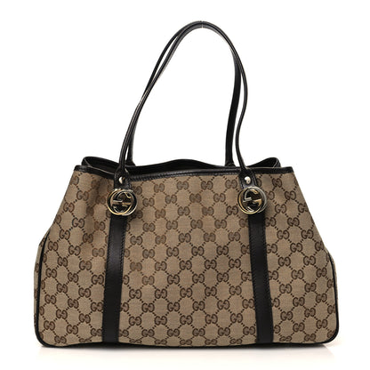 Gucci Monogram Medium Twins Tote Black 1 of 7