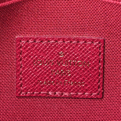 Louis Vuitton Monogram Pochette Felicie Chain Wallet Fuchsia 6 of 8