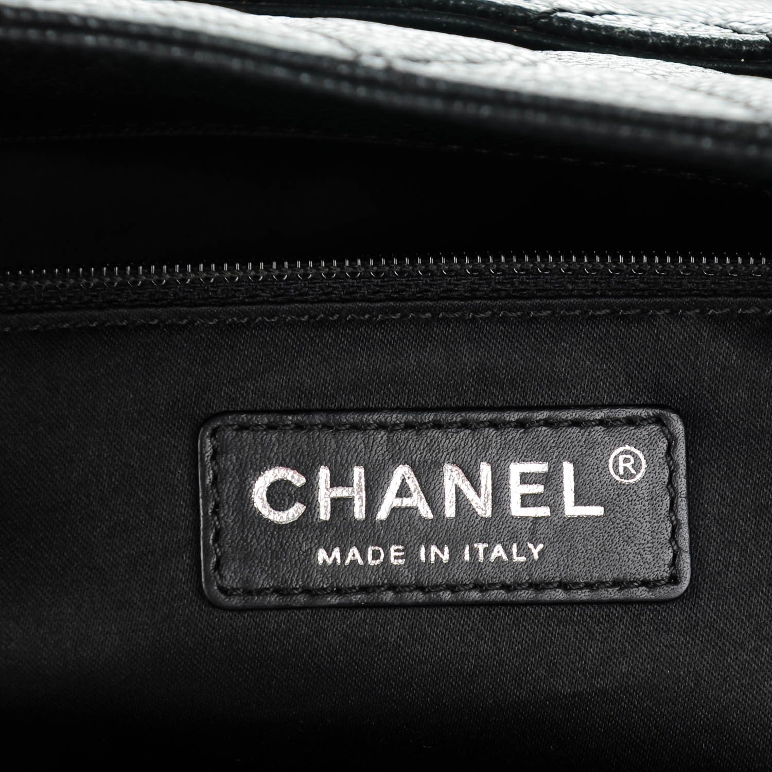 Chanel Caviar Quilted Grand Shopping Tote GST Black 6 of 7