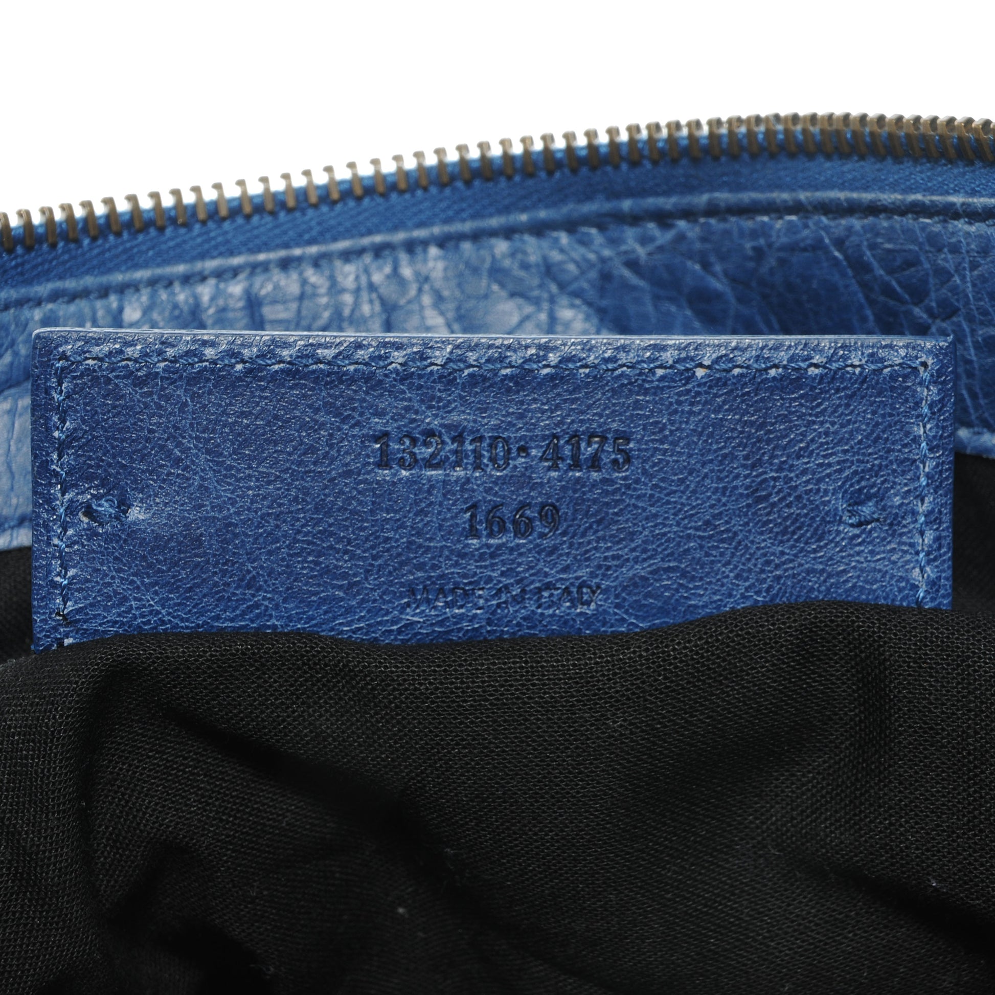 Balenciaga Agneau Classic Hardware Work Bleu Cobalt Bleu Electric 7 of 8