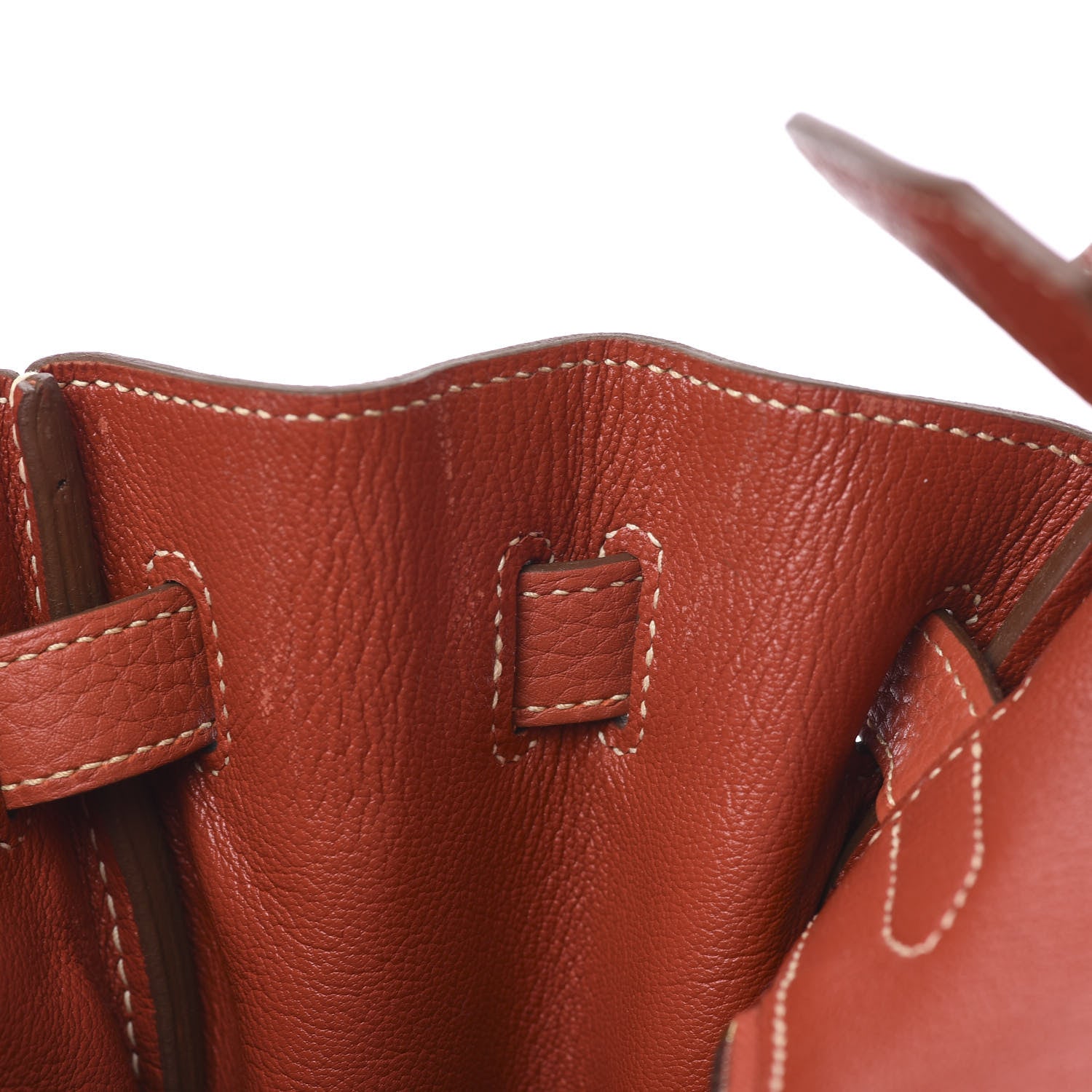 Hermes Taurillon Clemence Birkin 30 Sanguine 21 of 30