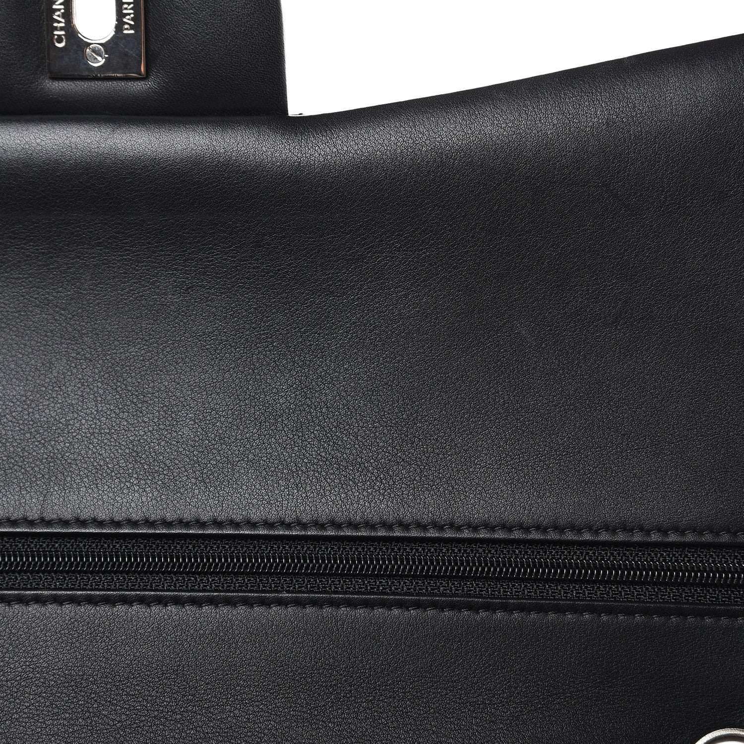 Chanel Patent Quilted Jumbo Double Flap Black 12 of 17