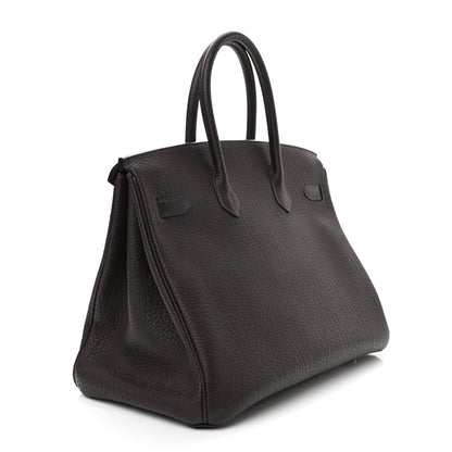 Hermes Fjord Birkin 35 Chocolate 3 of 9