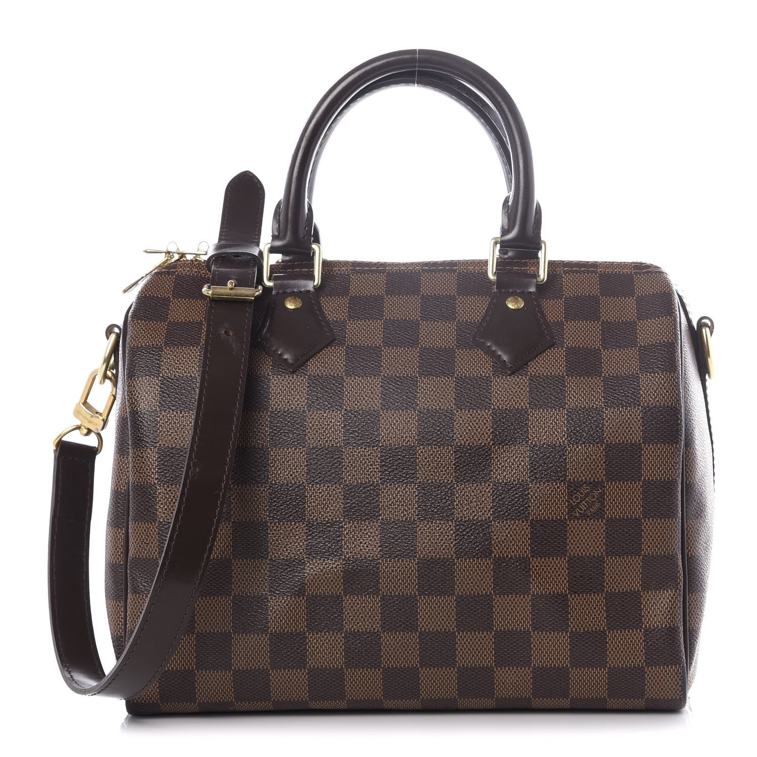 Louis Vuitton Damier Ebene Speedy Bandouliere 25 1 of 11