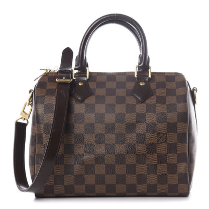 Louis Vuitton Damier Ebene Speedy Bandouliere 25 1 of 11