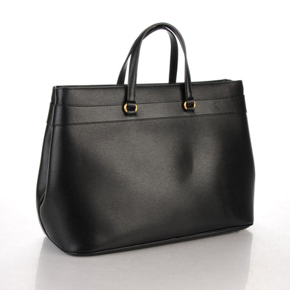 Gucci Textured Calfskin Large Bright Bit Tote Black 3 of 9