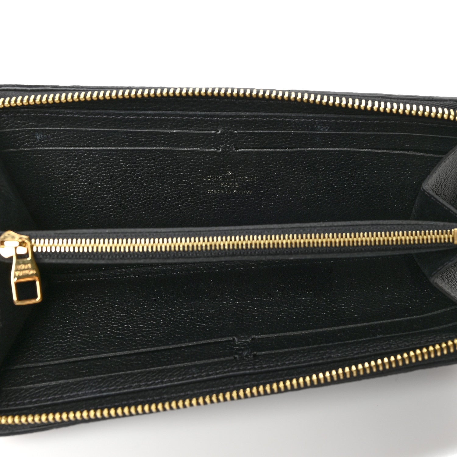 Louis Vuitton Empreinte Clemence Wallet Black 5 of 7
