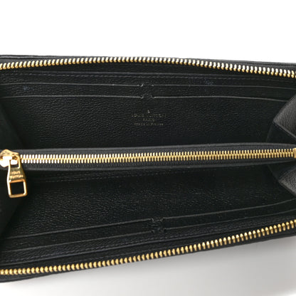 Louis Vuitton Empreinte Clemence Wallet Black 5 of 7
