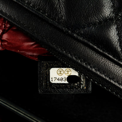 Chanel Lambskin Quilted Flap Cosmetic Case Black 8 of 8
