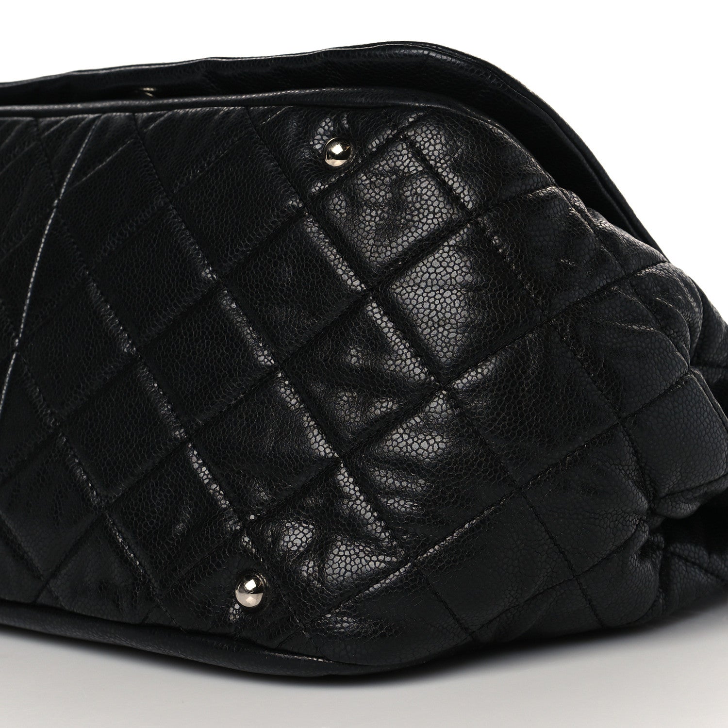 Chanel Caviar Timeless CC Accordion Flap Black 9 of 9