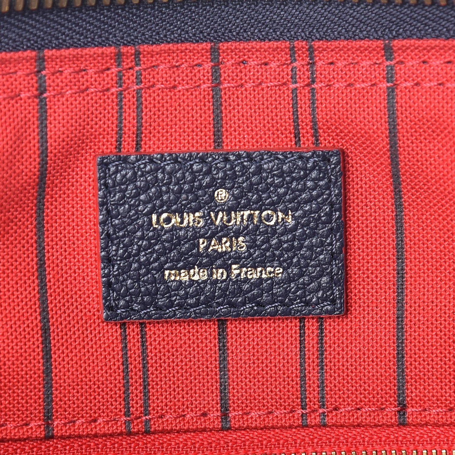 Louis Vuitton Empreinte Speedy Bandouliere 25 NM Marine Rouge 8 of 12
