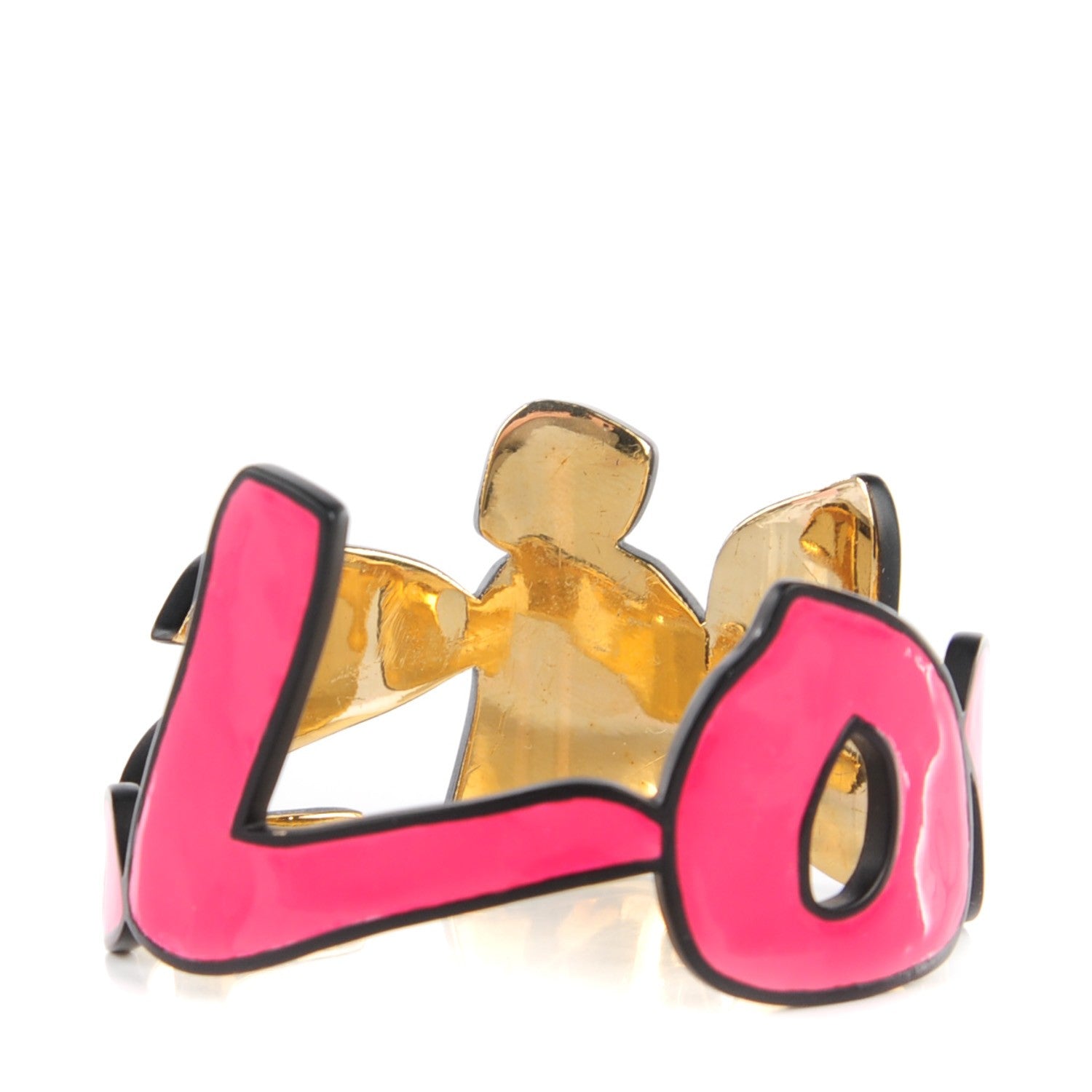 Louis Vuitton Graffiti Louis Bracelet Fuchsia 1 of 8