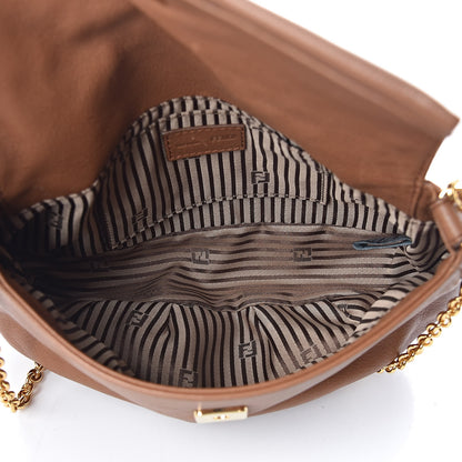 Fendi Vitello Flamingo Fendista Pouchette Crossbody Orzo 5 of 11