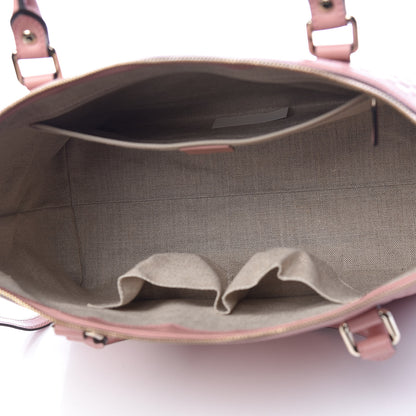 Gucci Soft Microguccissima Medium Zippered Satchel Soft Pink 5 of 10