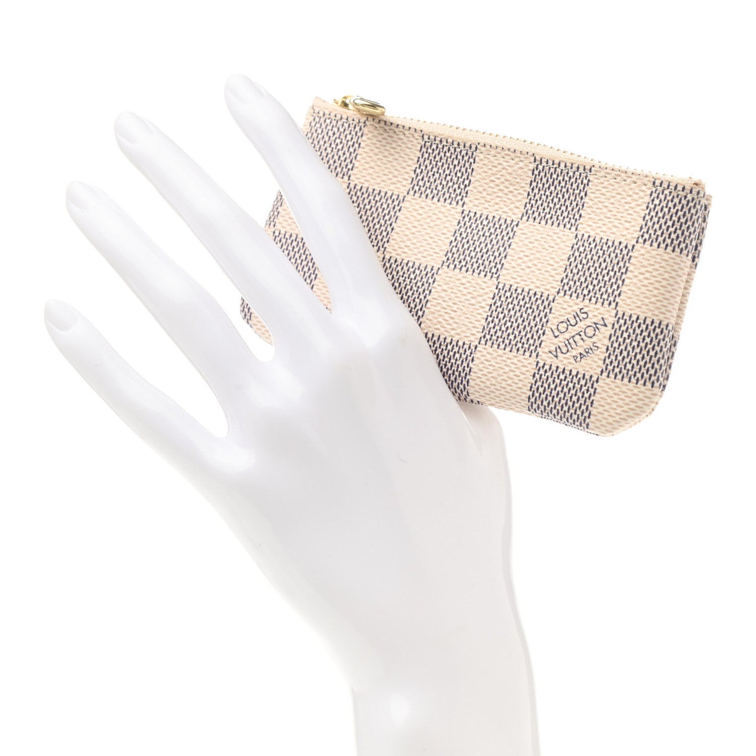 Louis Vuitton Damier Azur Key Pouch 2 of 8