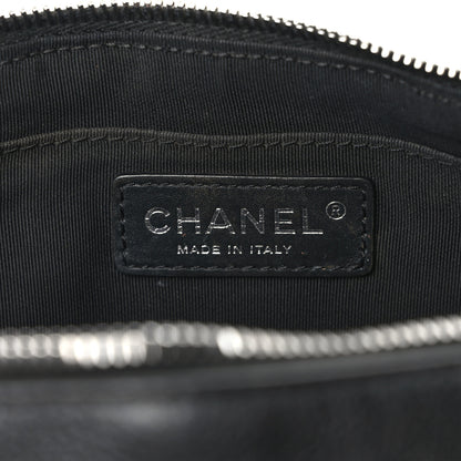Chanel Grained Calfskin Quilted Casual Rock Waist Bag Fanny Pack Black 6 of 9