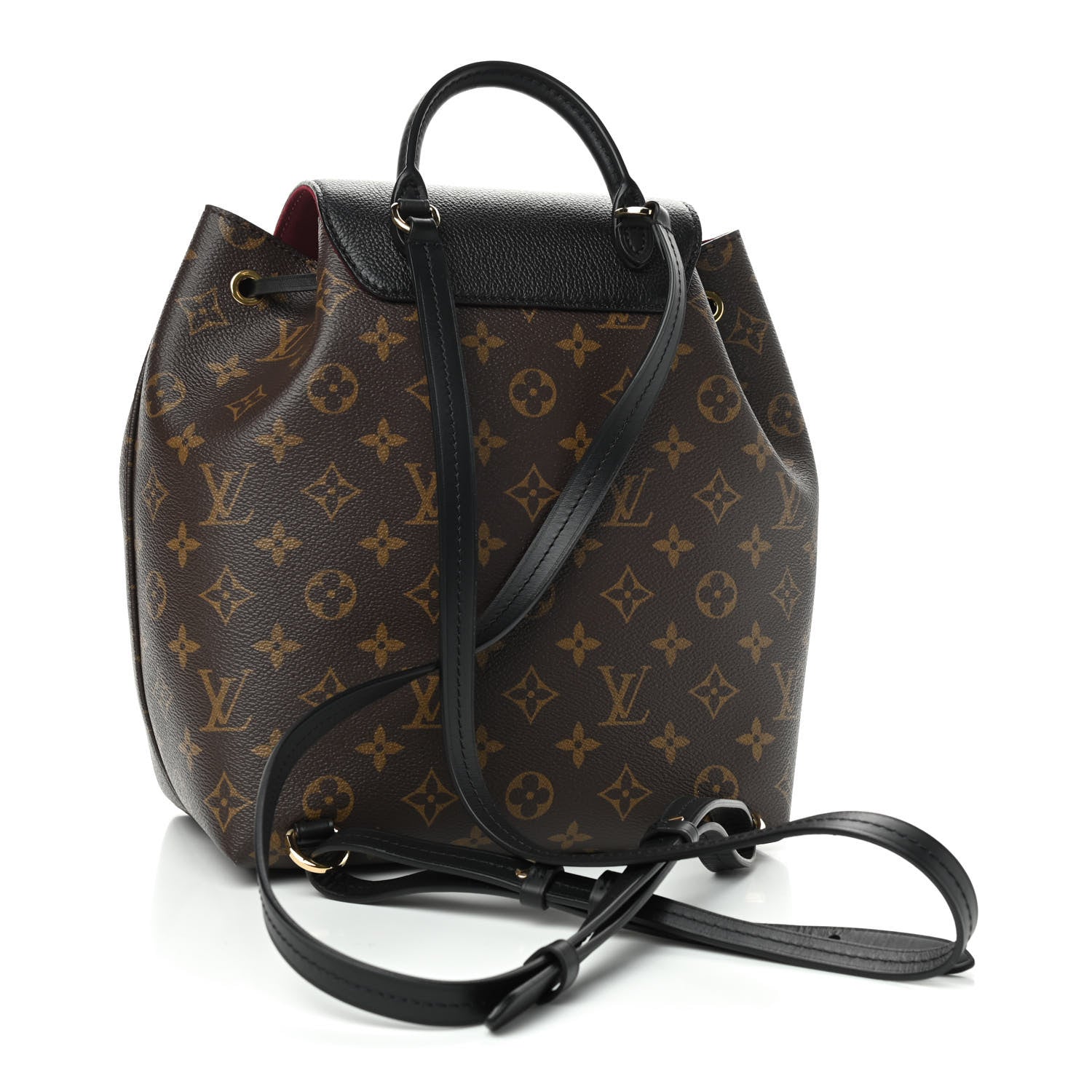 Louis Vuitton Monogram Montsouris PM Black 3 of 8