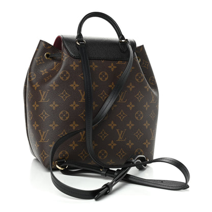 Louis Vuitton Monogram Montsouris PM Black 3 of 8