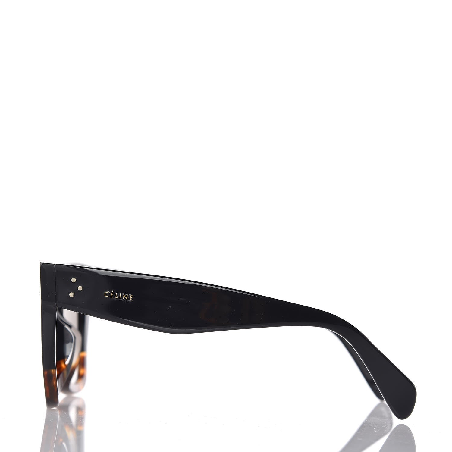 Celine Catherine Sunglasses CL 41098/F/S Black Havana 3 of 6