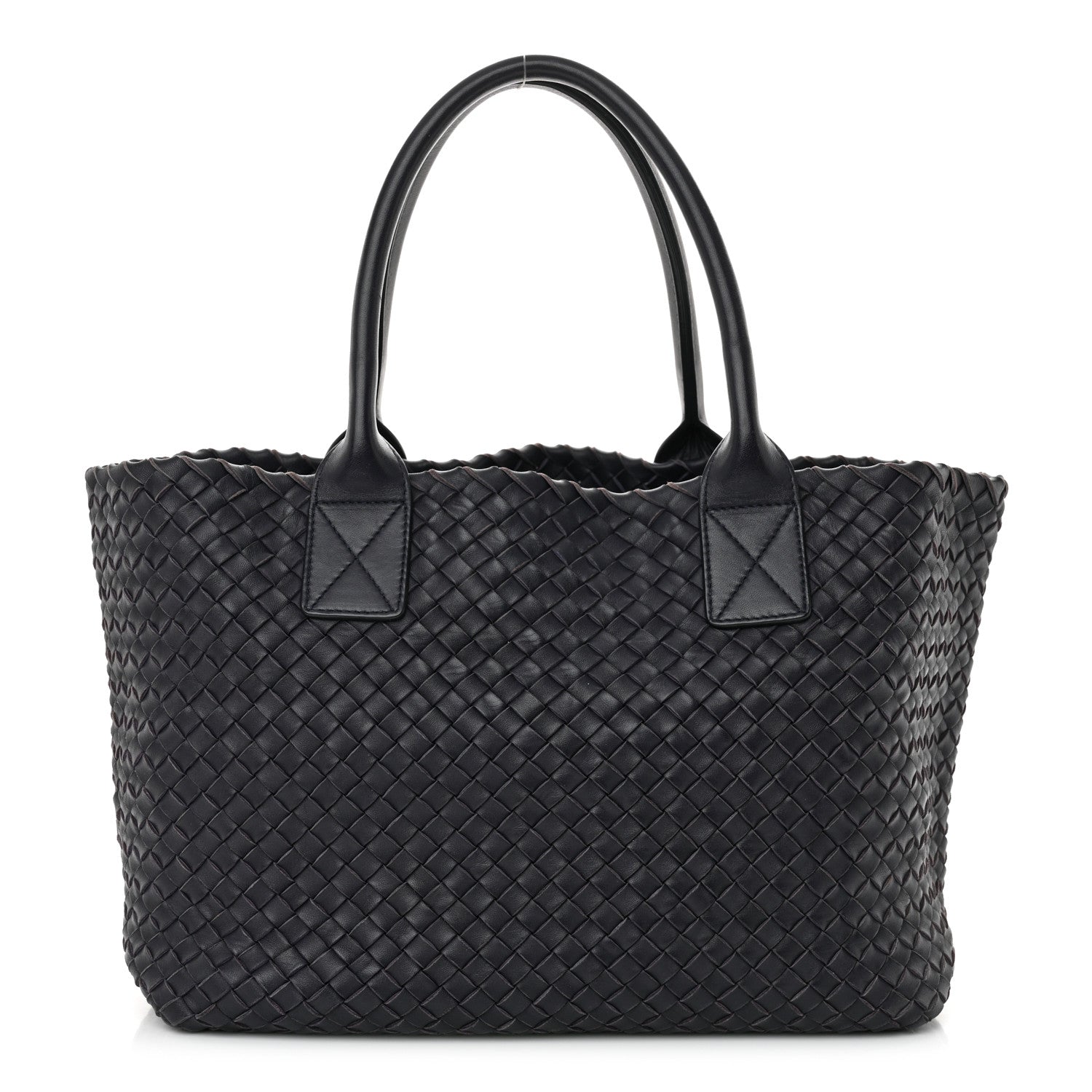 Bottega Veneta Nappa Intrecciato Small Cabat Dark Purple 1 of 11
