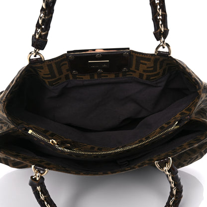 Fendi Zucca Mia Tote Tobacco 5 of 12
