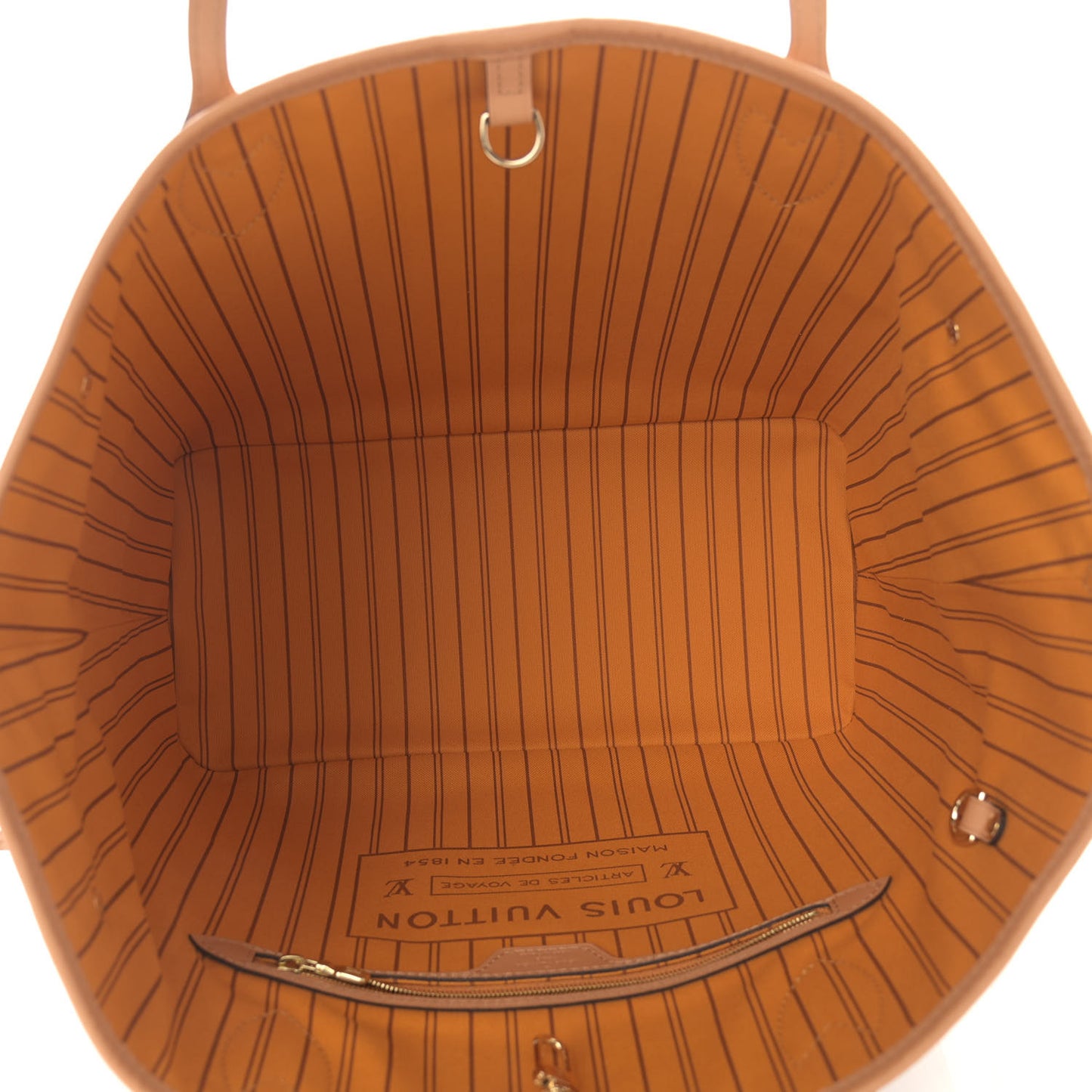 Damier Azur Braided Neverfull MM Orange