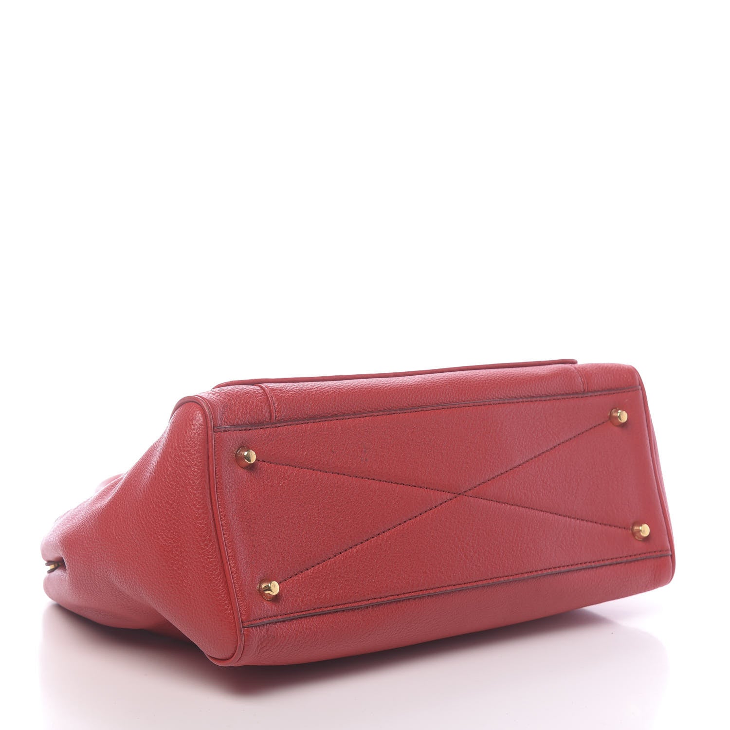 Marc Jacobs Calfskin Empire City Tote Apple Red 4 of 10