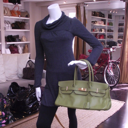 Hermes Taurillon Clemence JPG Birkin 42 Chartreuse 2 of 13