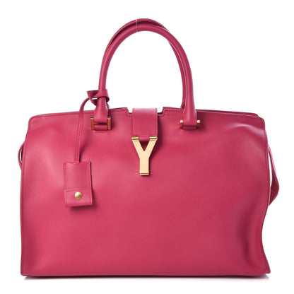 Saint Laurent Calfskin Medium Classic Y Cabas Fuchsia 1 of 11