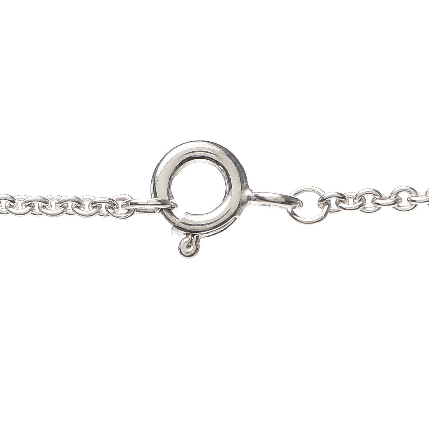 Sterling Silver Heart Lariat Necklace