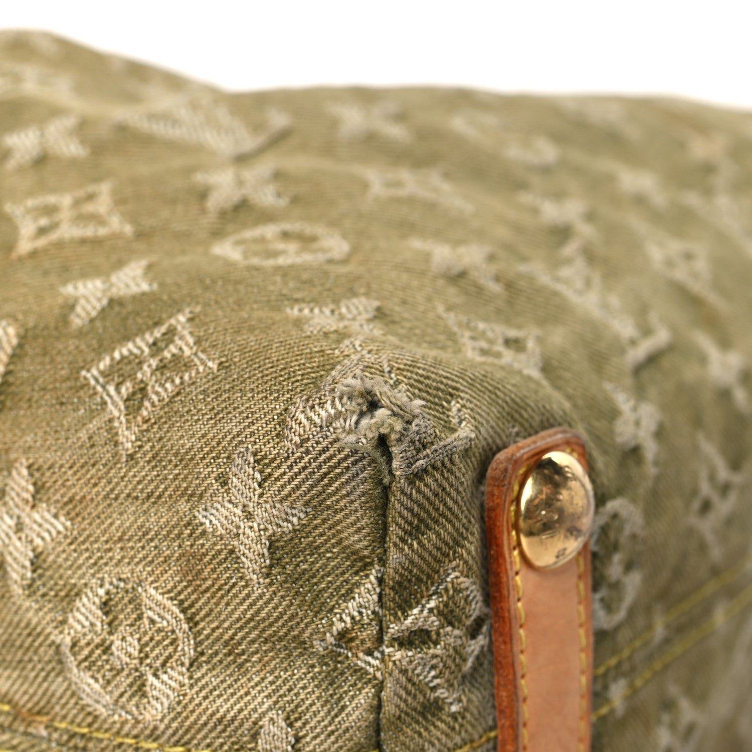 Louis Vuitton Denim Baggy PM Lichen 10 of 12