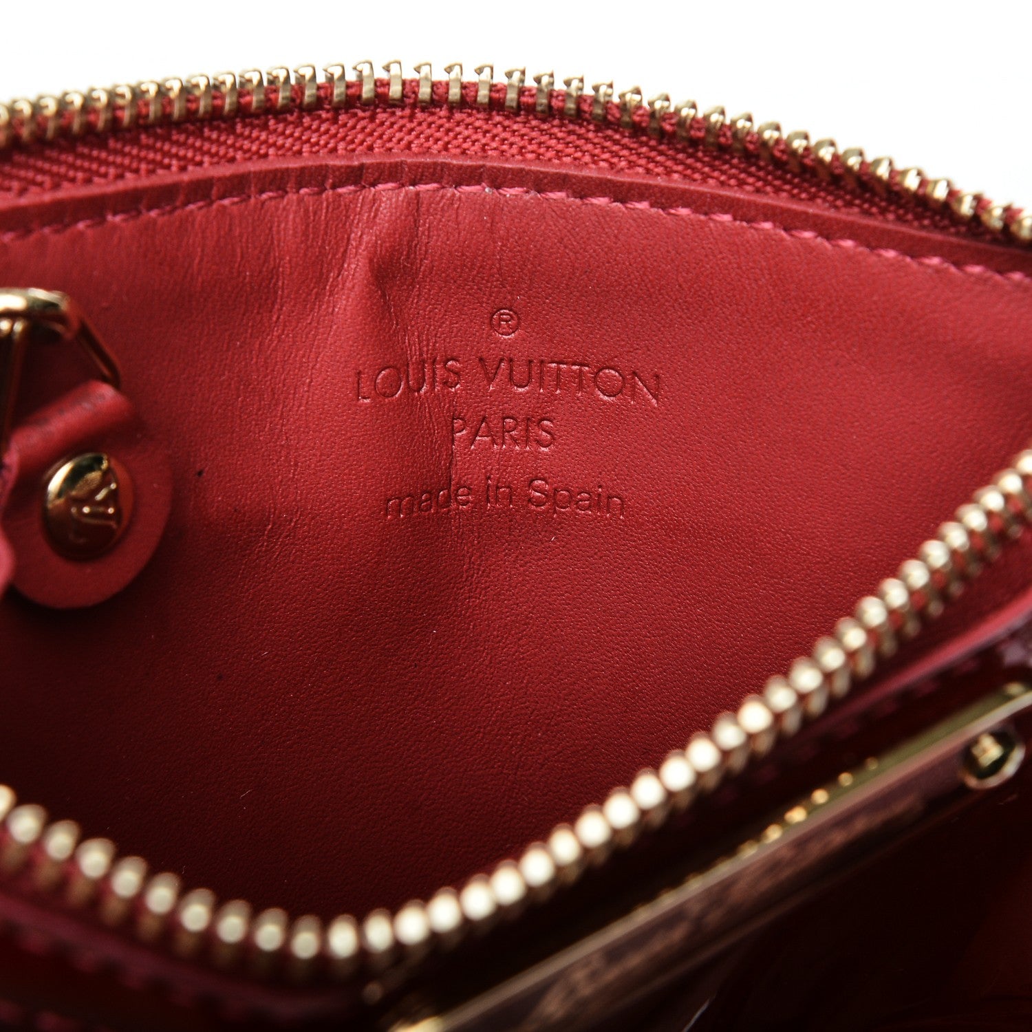 Louis Vuitton Vernis Key Pouch Pomme D'Amour 6 of 6