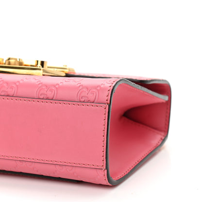 Gucci Guccissima Small Padlock Shoulder Bag Flush 9 of 11