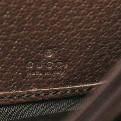 Gucci GG Supreme Monogram Web Ophidia Continental Wallet Brown 6 of 9