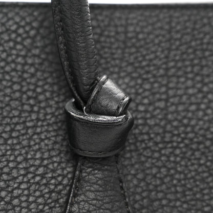 Celine Crisped Calfskin Mini Tie Knot Tote Black 12 of 13