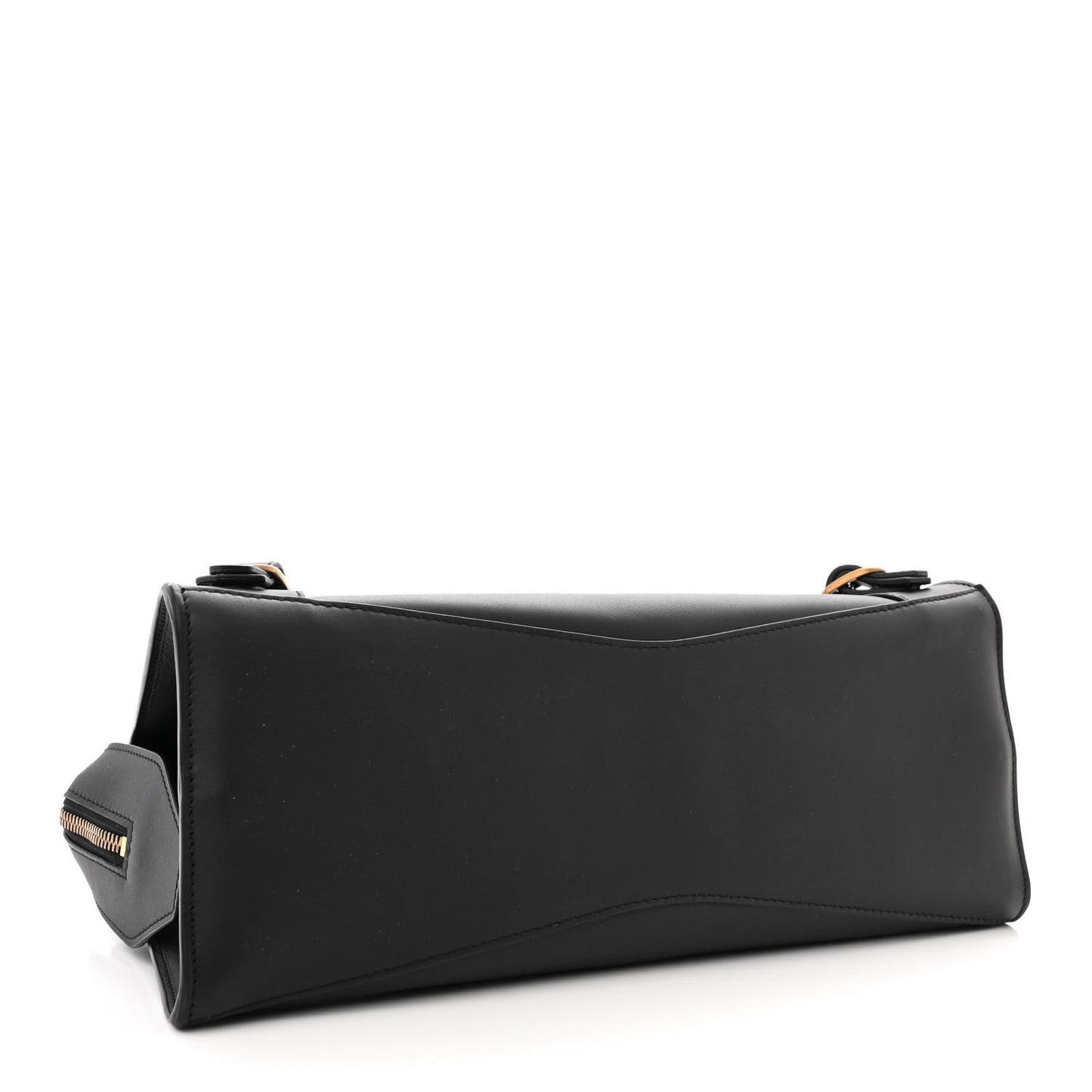 Smooth Calfskin Neo Classic Brass Hardware S City Black