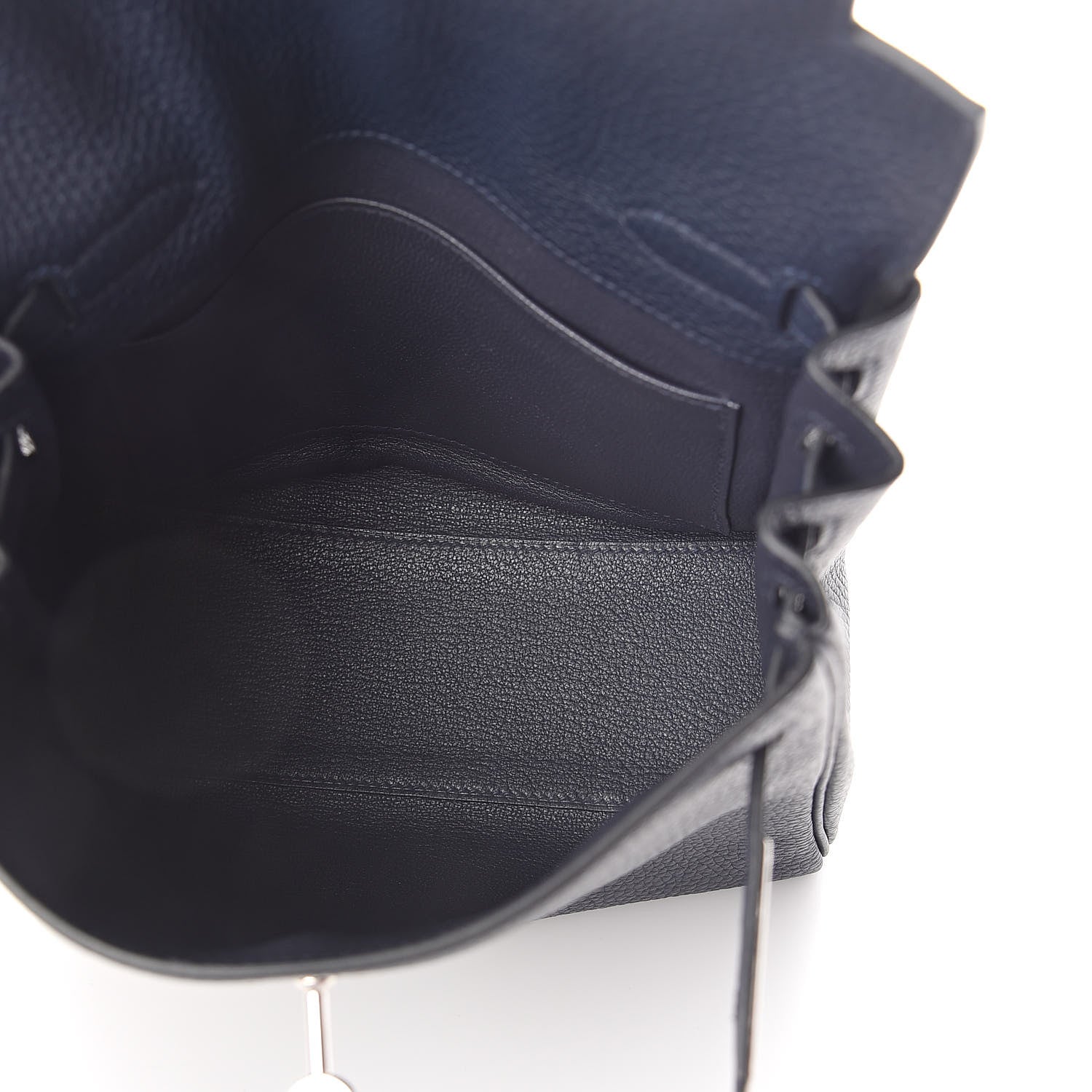 Hermes Taurillon Clemence Kelly Ado Backpack Bleu Nuit 5 of 9