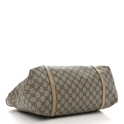 Gucci GG Supreme Monogram Medium Nice Tote Beige 4 of 15